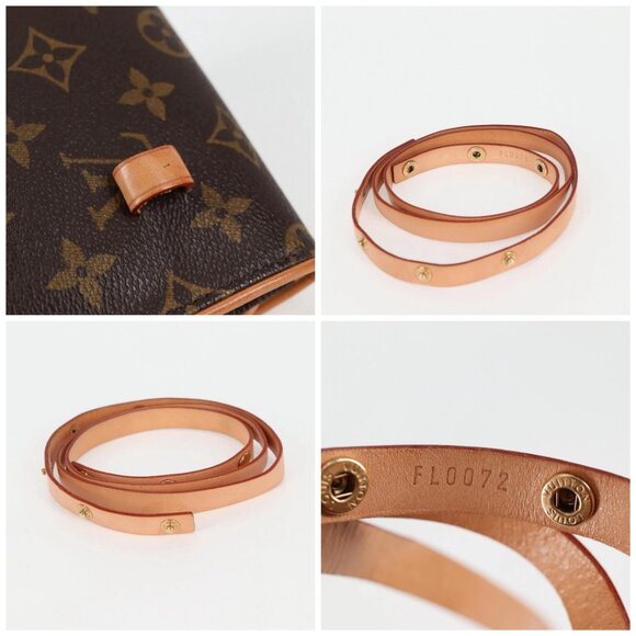 LOUIS VUITTON Monogram Pochette Florentine Waist bag M51855 LV Auth 119554AM - Picture 16 of 16